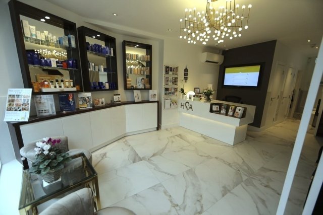 Your first visit to Hsa Dermal Skin Clinic - reception area